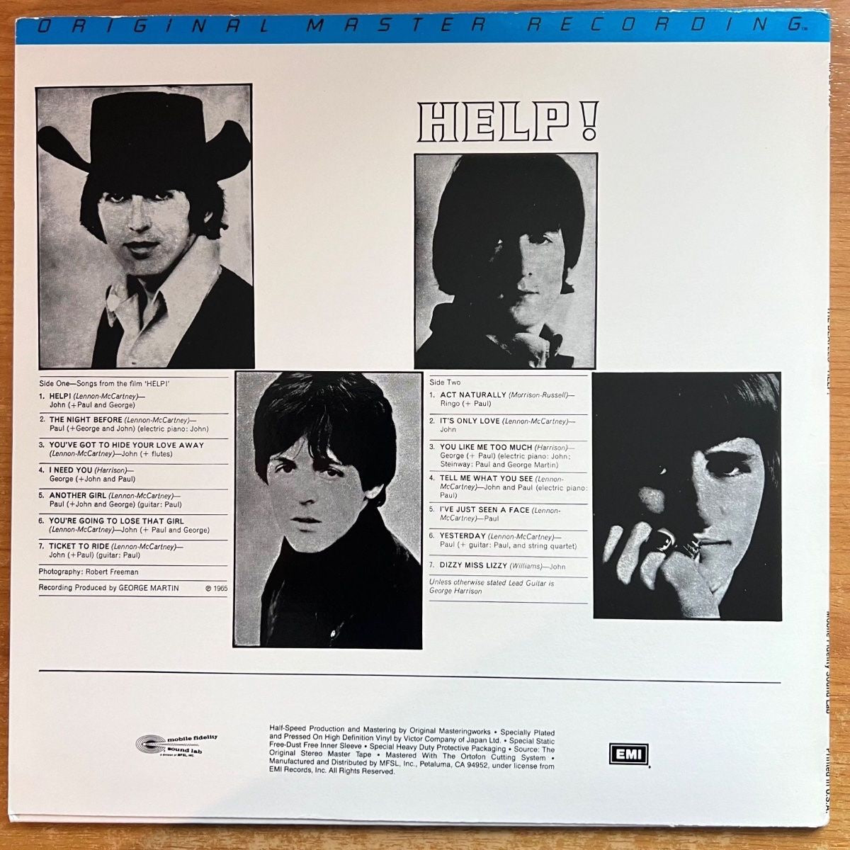 Beatles - Help! / Audiophile MFSL 1985 - (M-/M-)