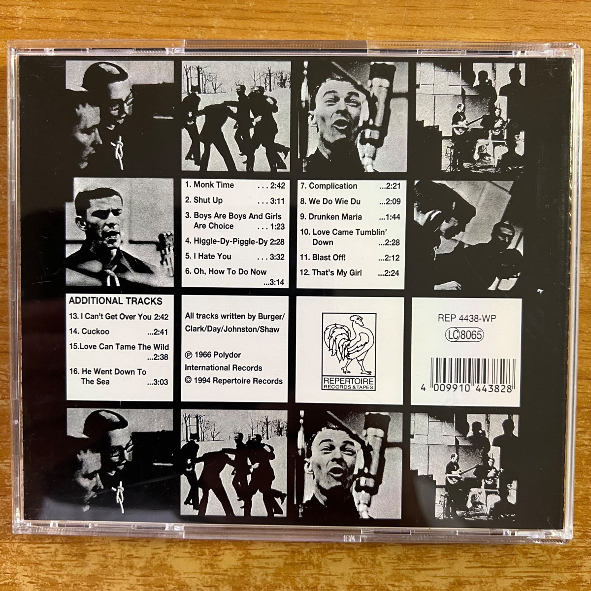 Monks - Black Monk Time / CD - 1st D-Press. 1994 - (M-/M-)