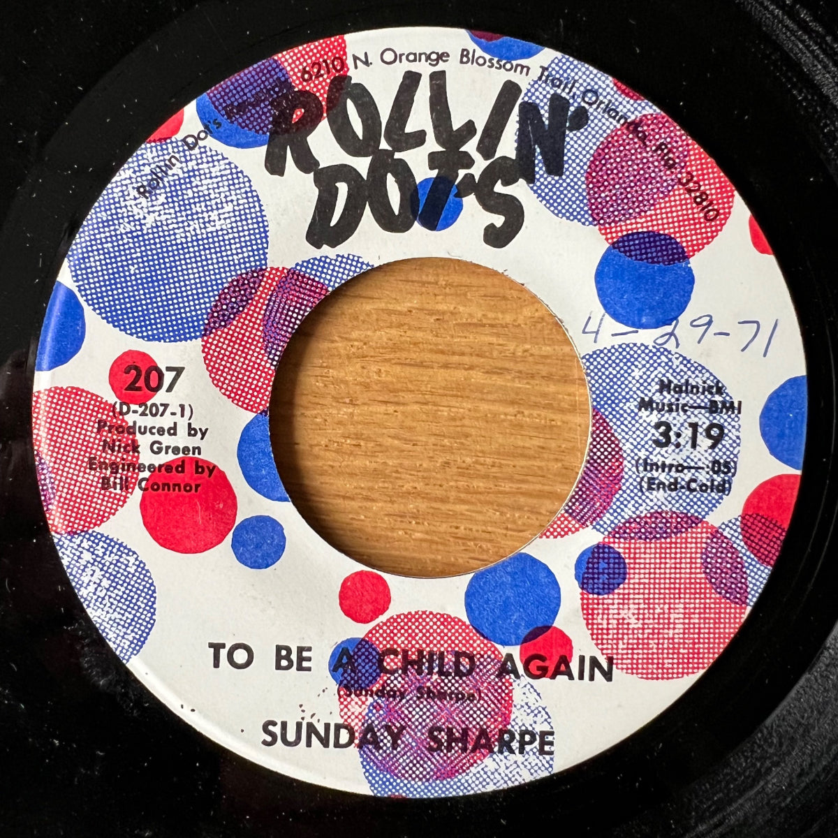 Sunday Sharpe - To Be A Child Again / 1. US-Press. 197? - (VG++/Neutral)