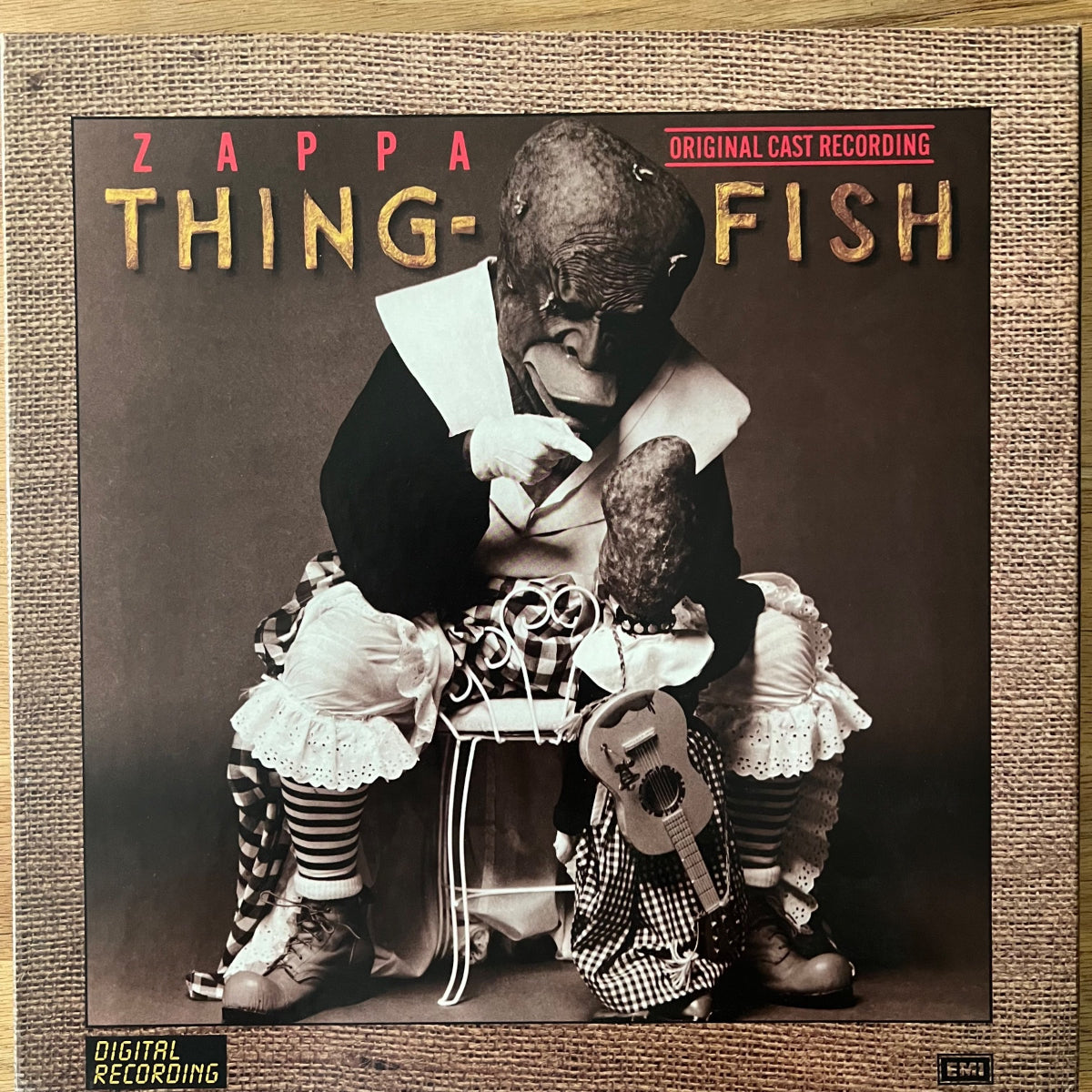Frank Zappa - Thing Fish / Coffret 3 LP et livret - Pressage européen. 1984 - (M-/VG+)