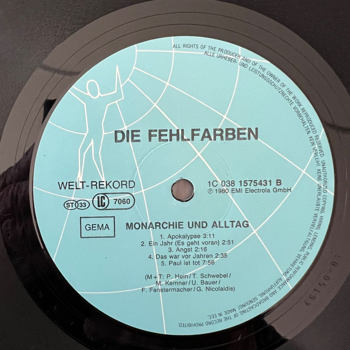 Fehlfarben - Monarchie Und Alltag / D Press. RE - (M-/VG+)