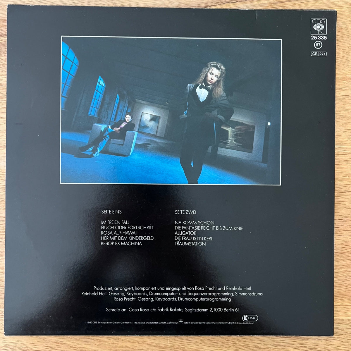 Cosa Rosa - Dream Station / 1st German Press. 1983 - (M-/M-)