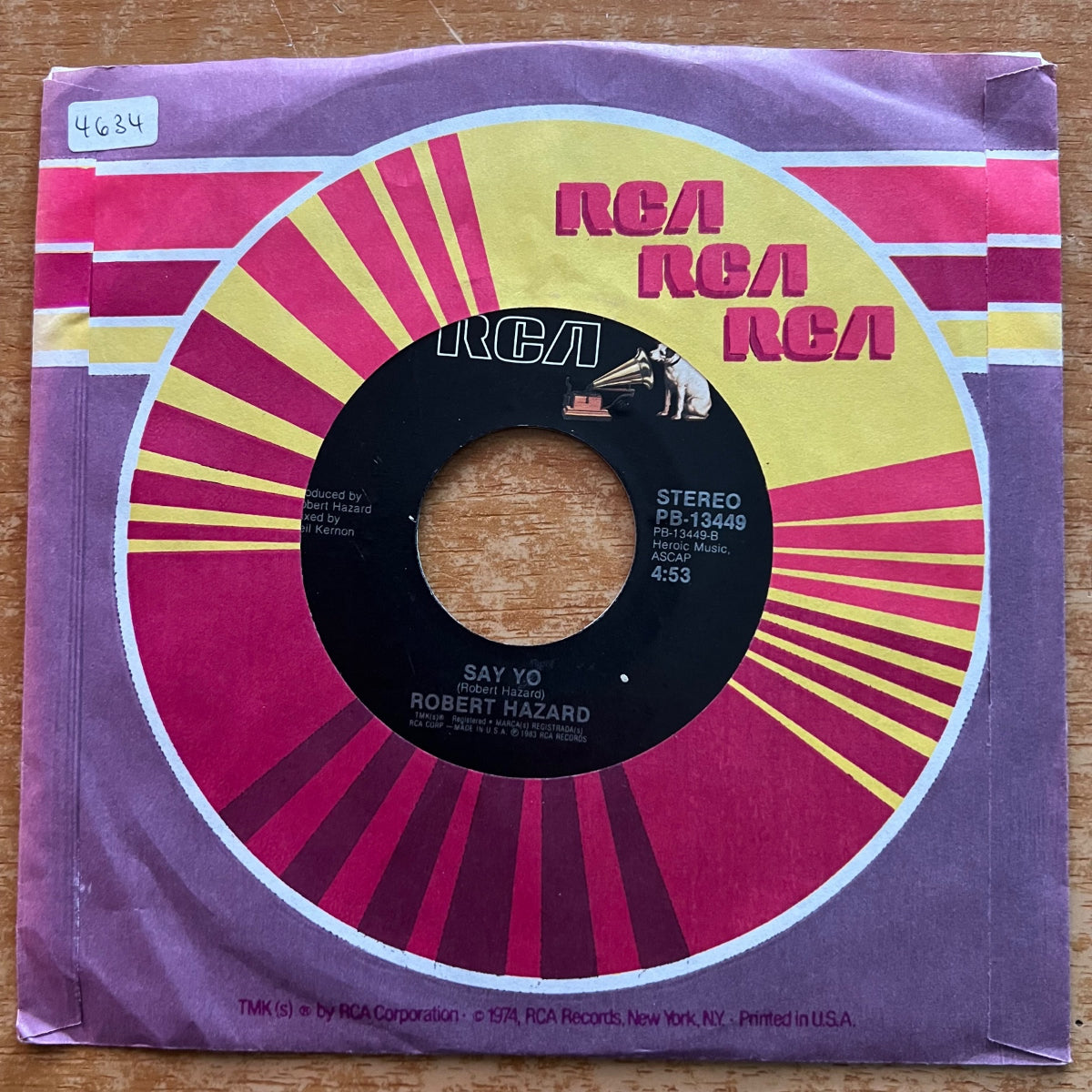 Robert Hazard - Escalator Of Life / 1. US-Press. 1982 - (M-/VG++)