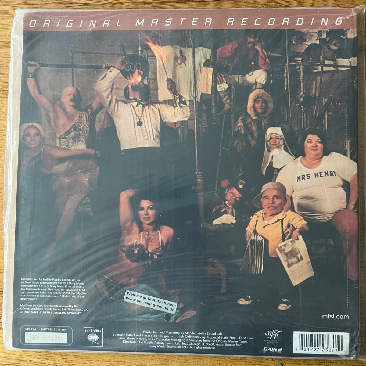 Bob Dylan & The Band - Basement Tapes / 2 LP - Audiophile MFSL 2012 - (Mint & Sealed)