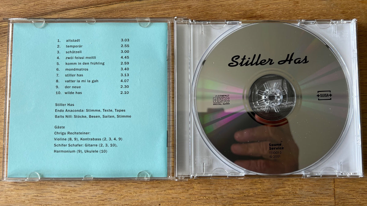 Stiller Has - Same / 1. Swiss-Press. 2001 on CD - (M-/M-)