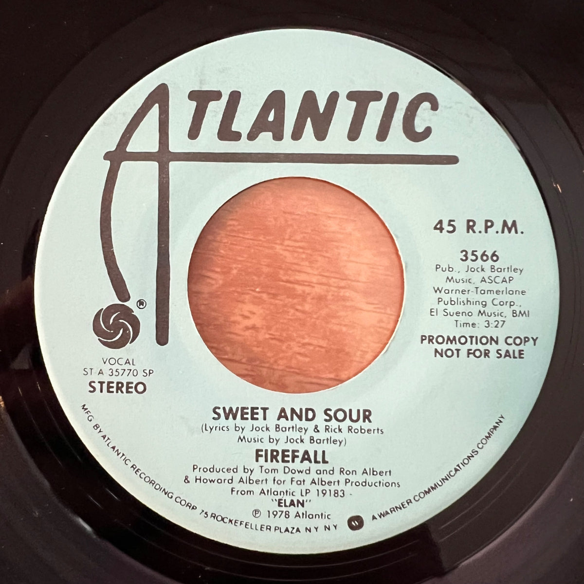 Firefall - Sweet And Sour / US Promo 1978 - (M-/Neutral)