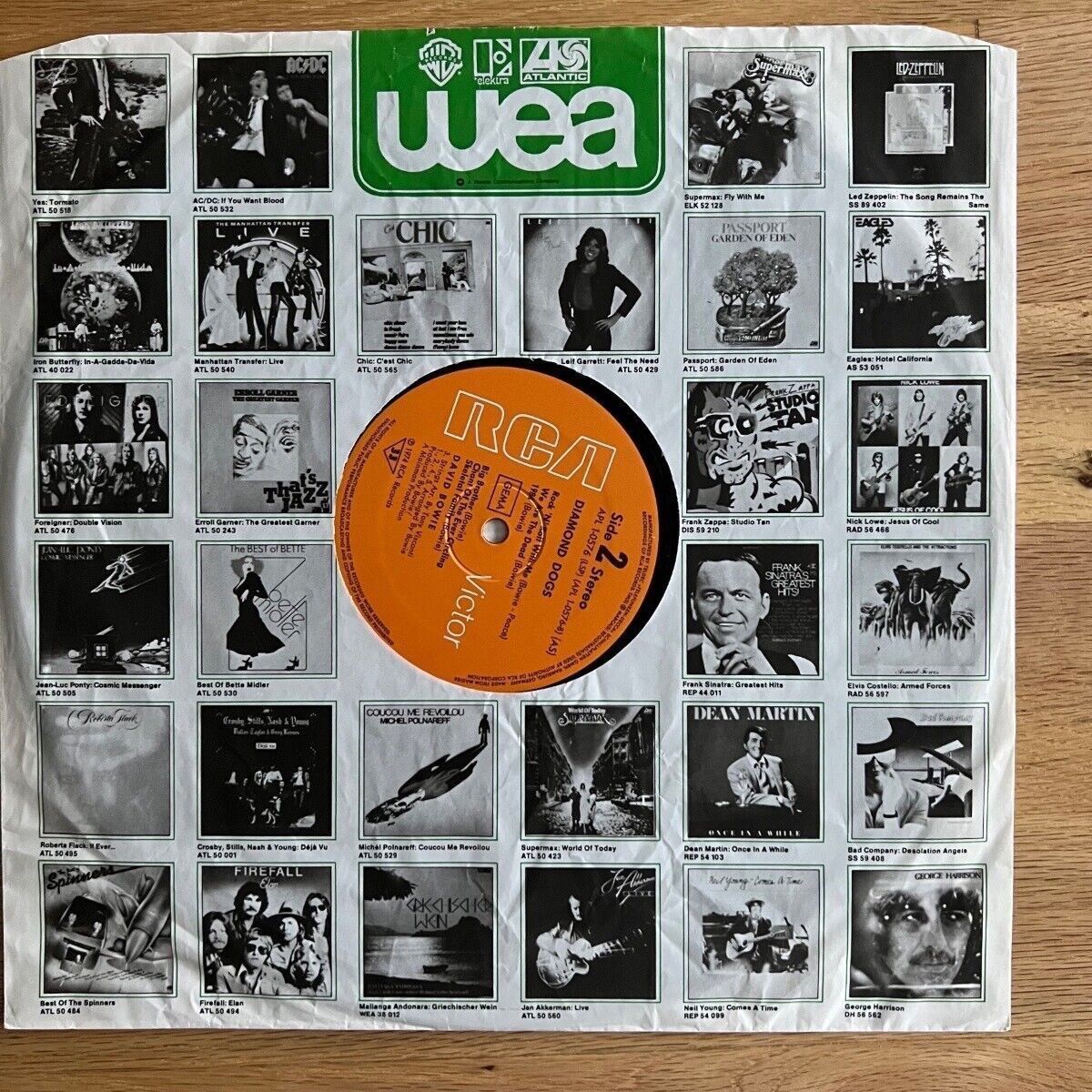 David Bowie - Diamond Dogs / 1st D-Pressing 1974 - (VG++/VG+)