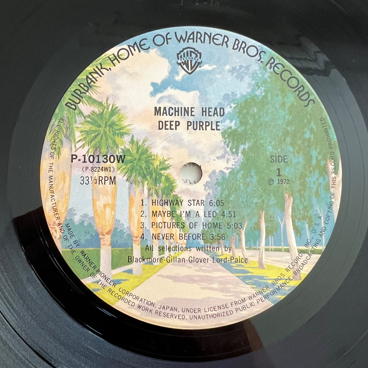 Deep Purple - Machine Head / Japan-Press. 1974 - (M-/M-)