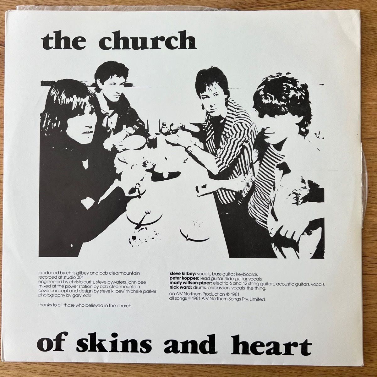 Church - Of Skins And Heart / NZ-Press. 1985 - (M-/VG+)