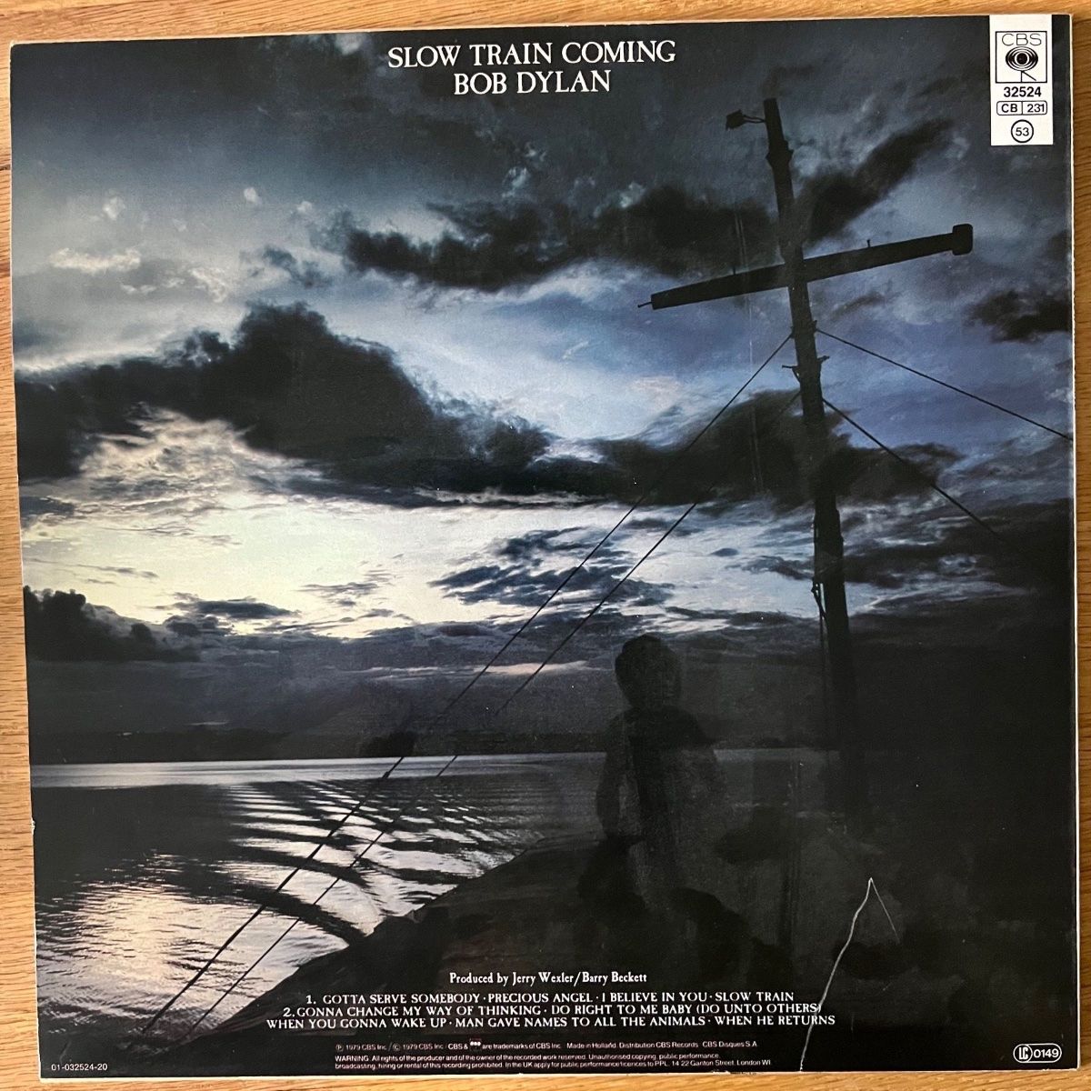 Bob Dylan - Slow Train Coming / NL Press. 1991 - (M-/VG++)