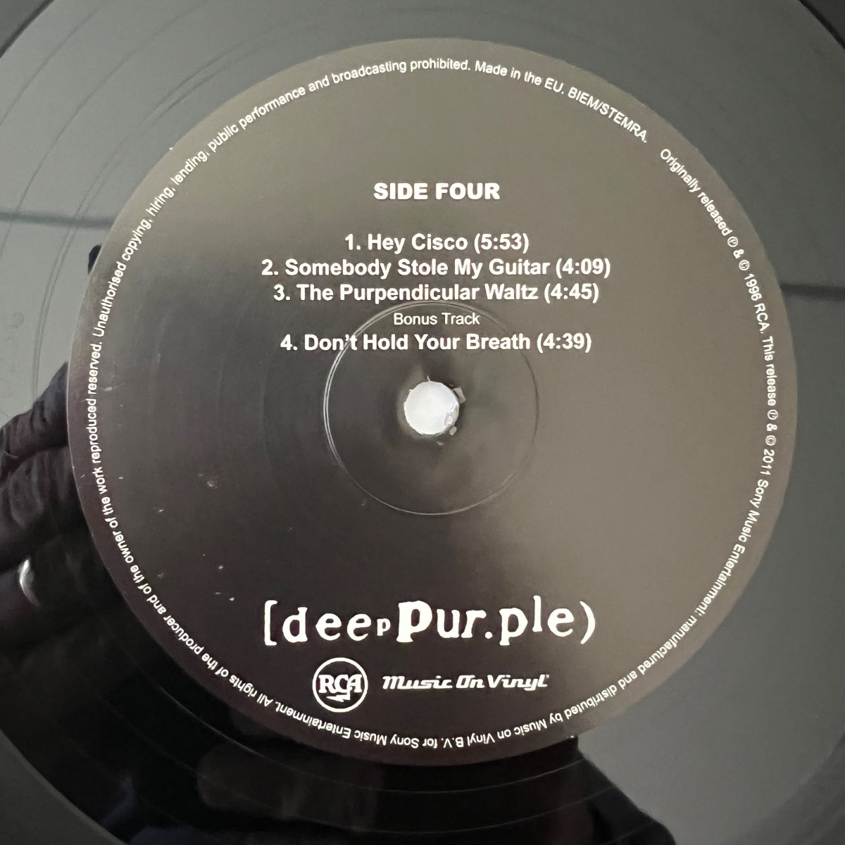 Deep Purple - Purpendicular / 2 LP - 1er pressage. sur vinyle 2011 - (Mint/Mint)