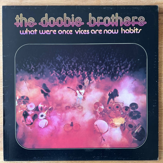 Doobie Brothers - What Were Once Vices Are Now Habits / UK Press. 1974 - Incl. Poster - (VG++/VG++)