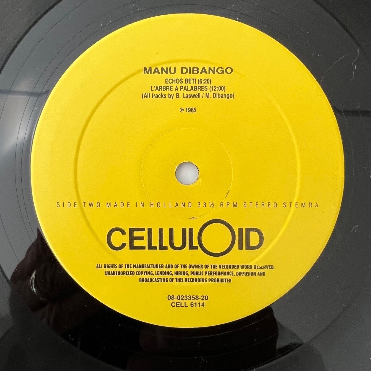 Manu Dibango - Electric Africa / 1. NL-Press. 1985 - /M-/VG++)