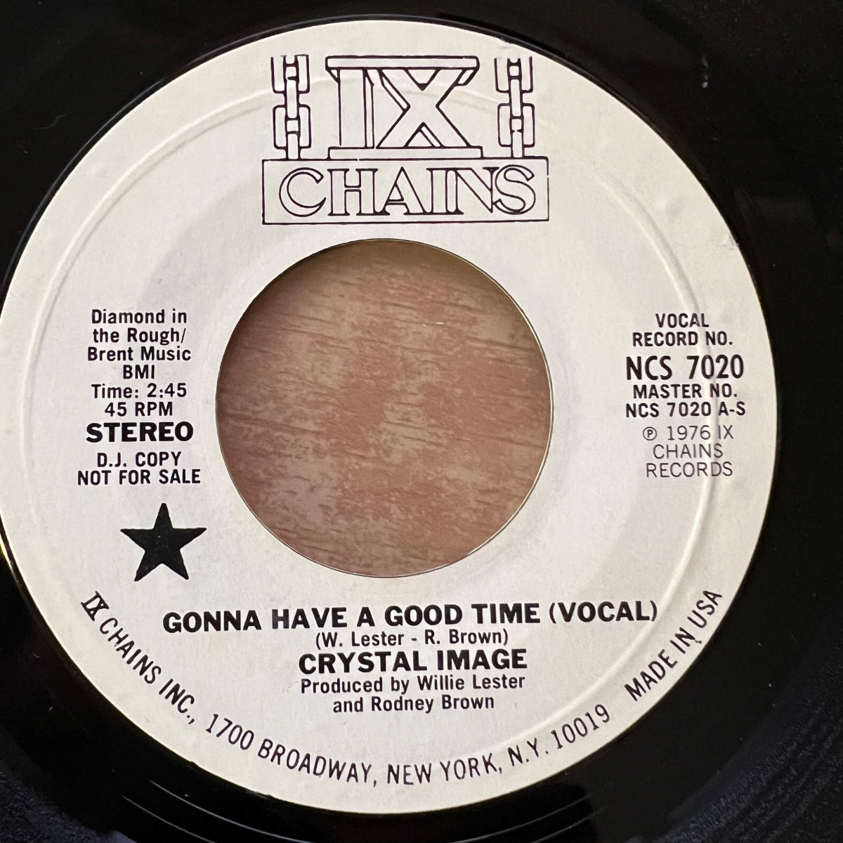 Crystal Image - Gonna Have A Good Time / US-Promo 1976 - (M-/Neutral)