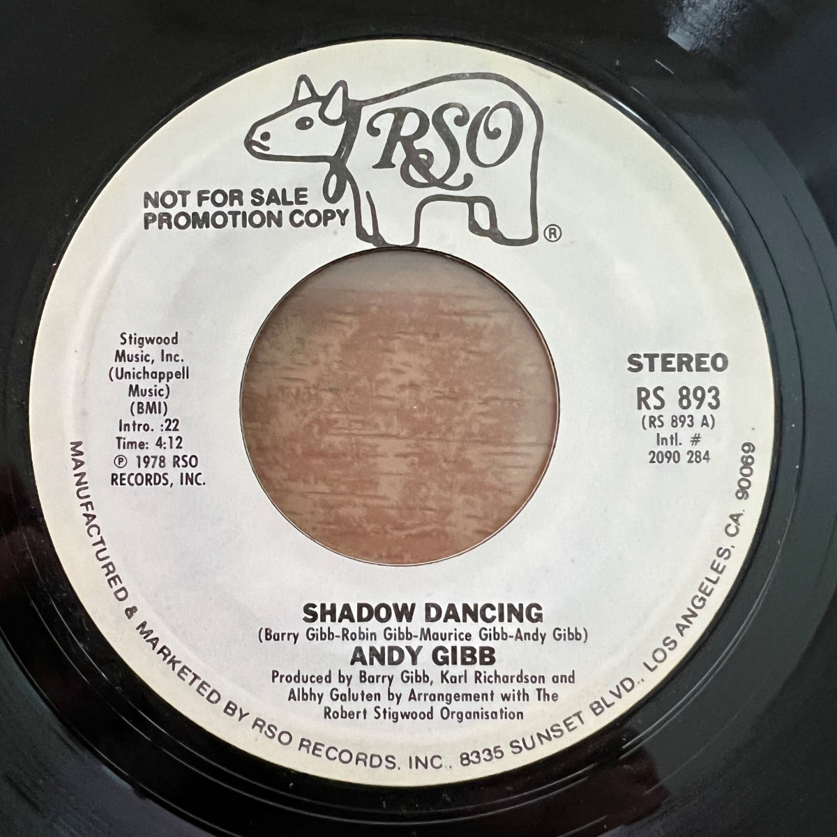 Andy Gibb - Shadow Dancing / US-Promo 1978 - (M-/Neutral)