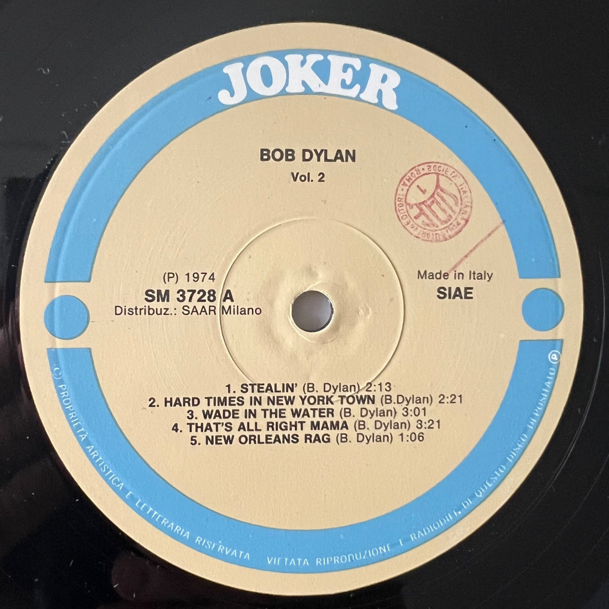 Bob Dylan - A Rare Batch Of Little White Wonder Vol. 2 / 1. Italy-Presss. 1981 - (M-/M-)