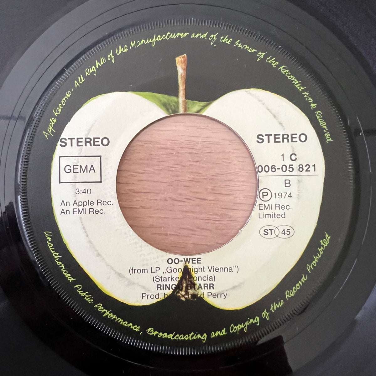 Ringo Starr - Snookeroo / 1. D-Press. 1975 -(VG+/VG+)