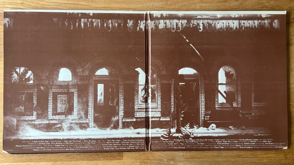 Man - Back Into The Future / 2 LP - 1. US-Press. 1973 - (M-/VG++)