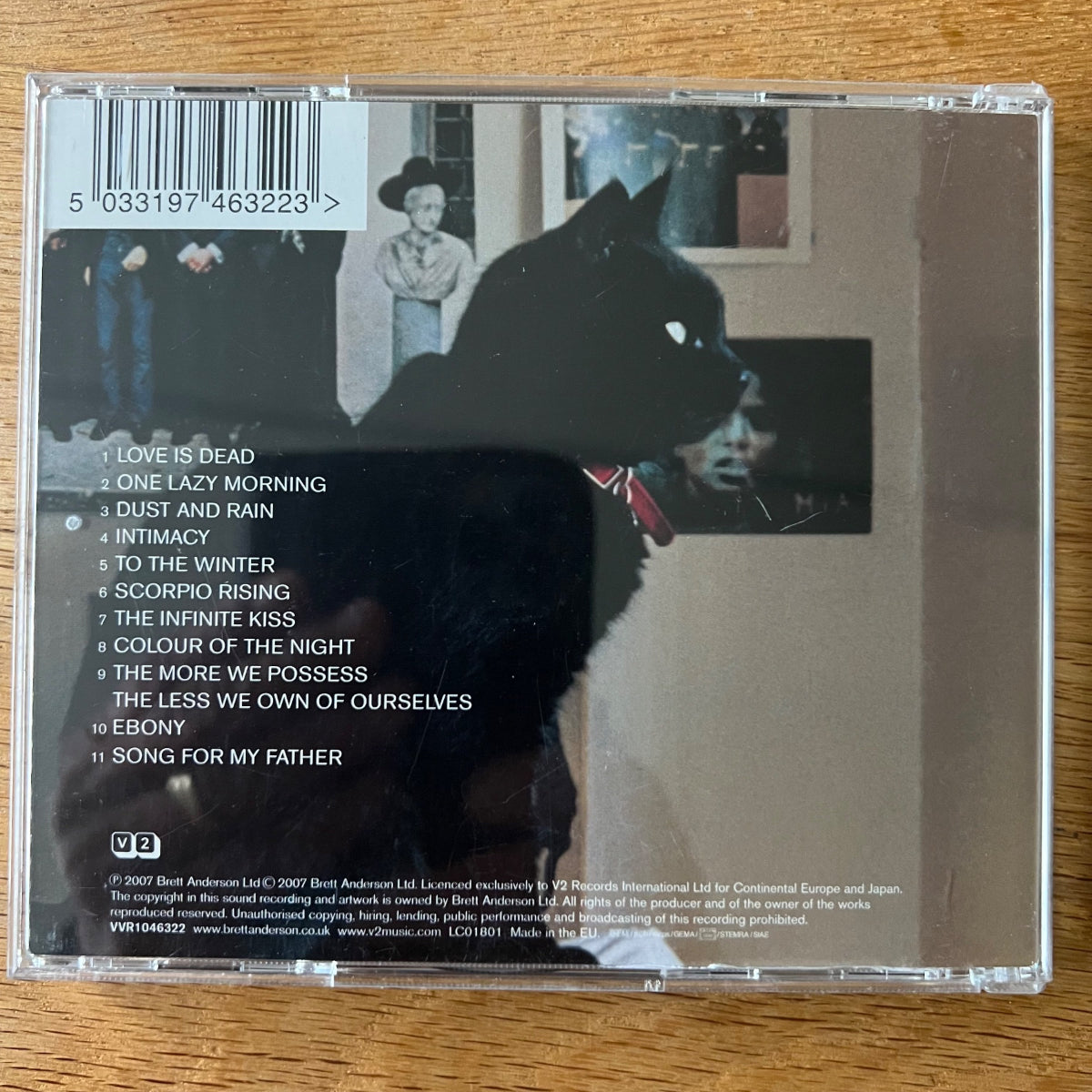 Brett Anderson - Same / CD - 1. EU-Press. 2007 - (M-/M-)