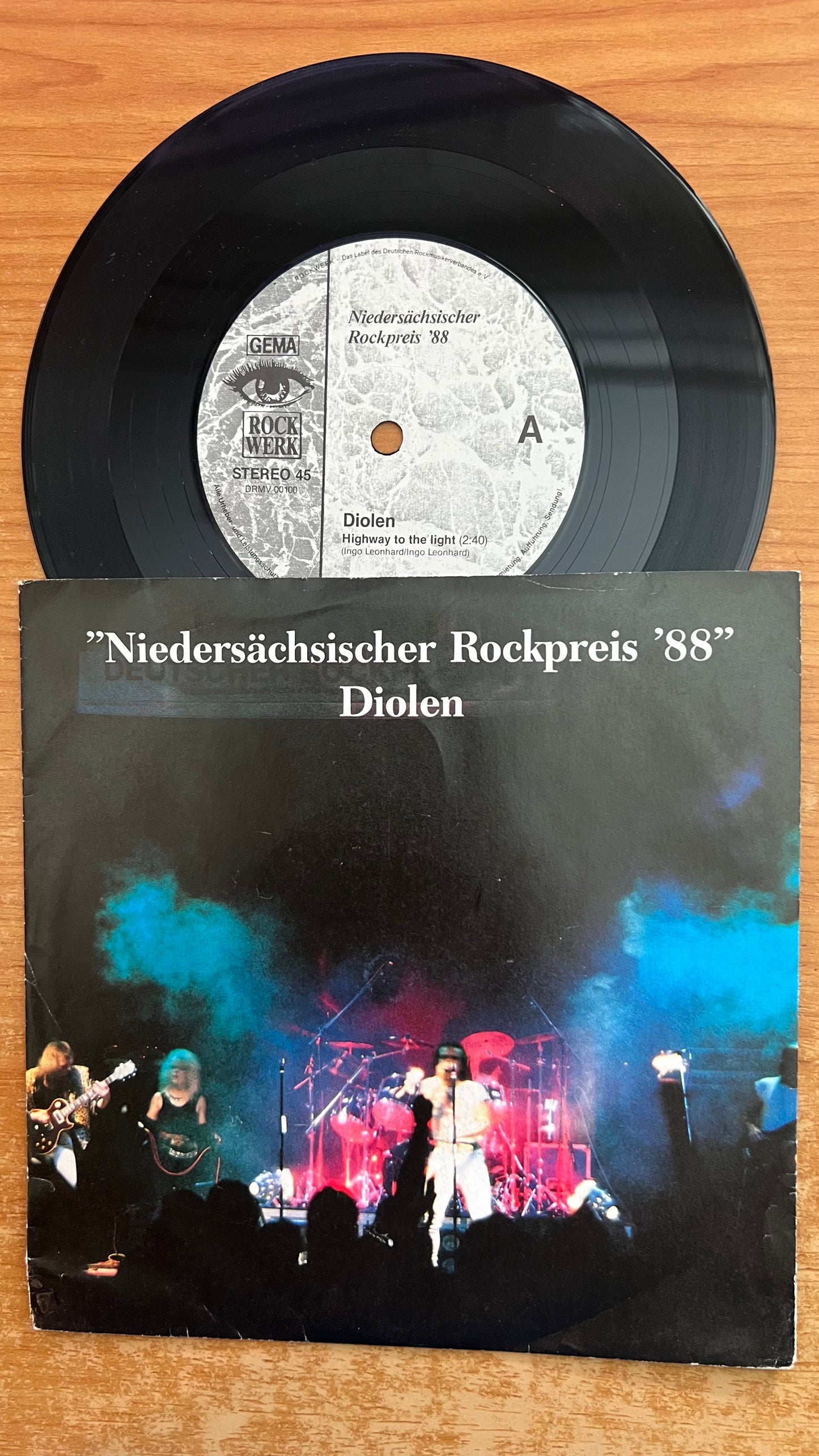 Dillen, Clark Kent - Niedersächsischer Rockpreis '88 / 1. D-Press. 1988 - (VG++/VG+)