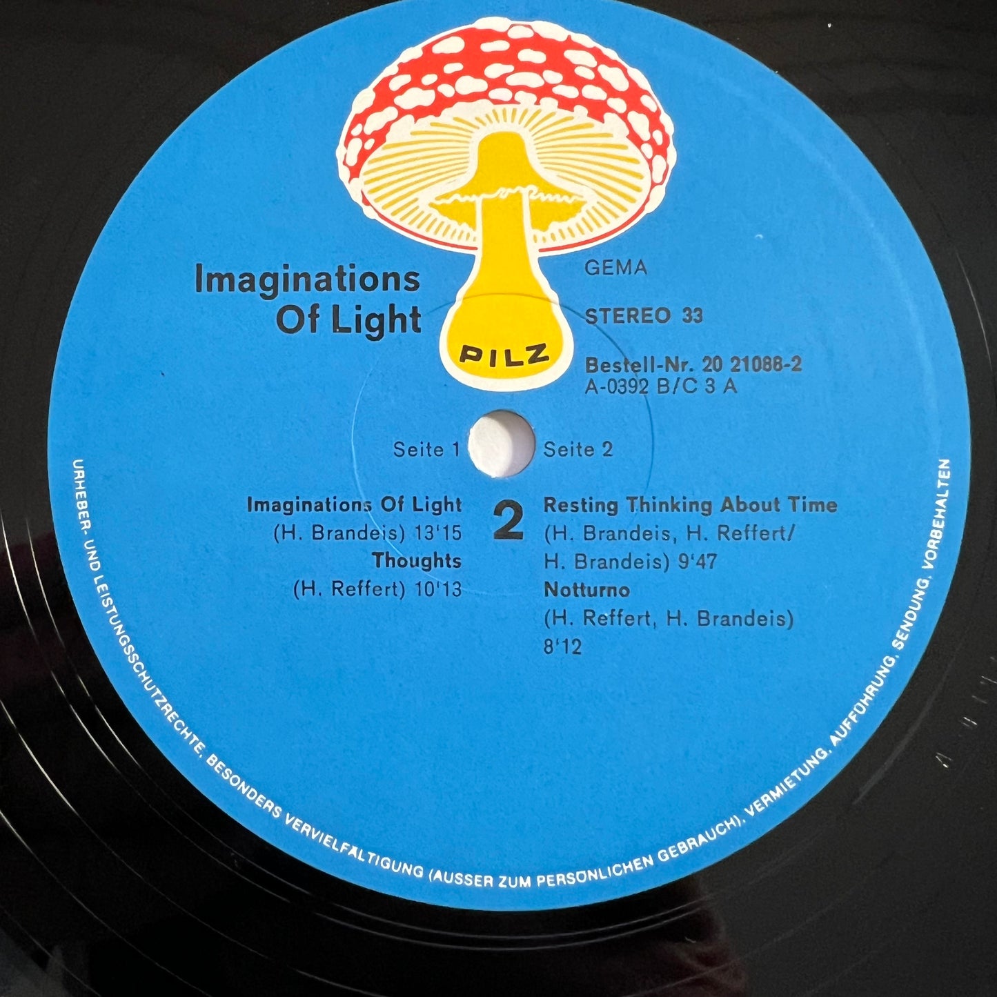 Flute & Voice - Imaginations Of Light / 1. D-Press. 1971 - (M-/M-)