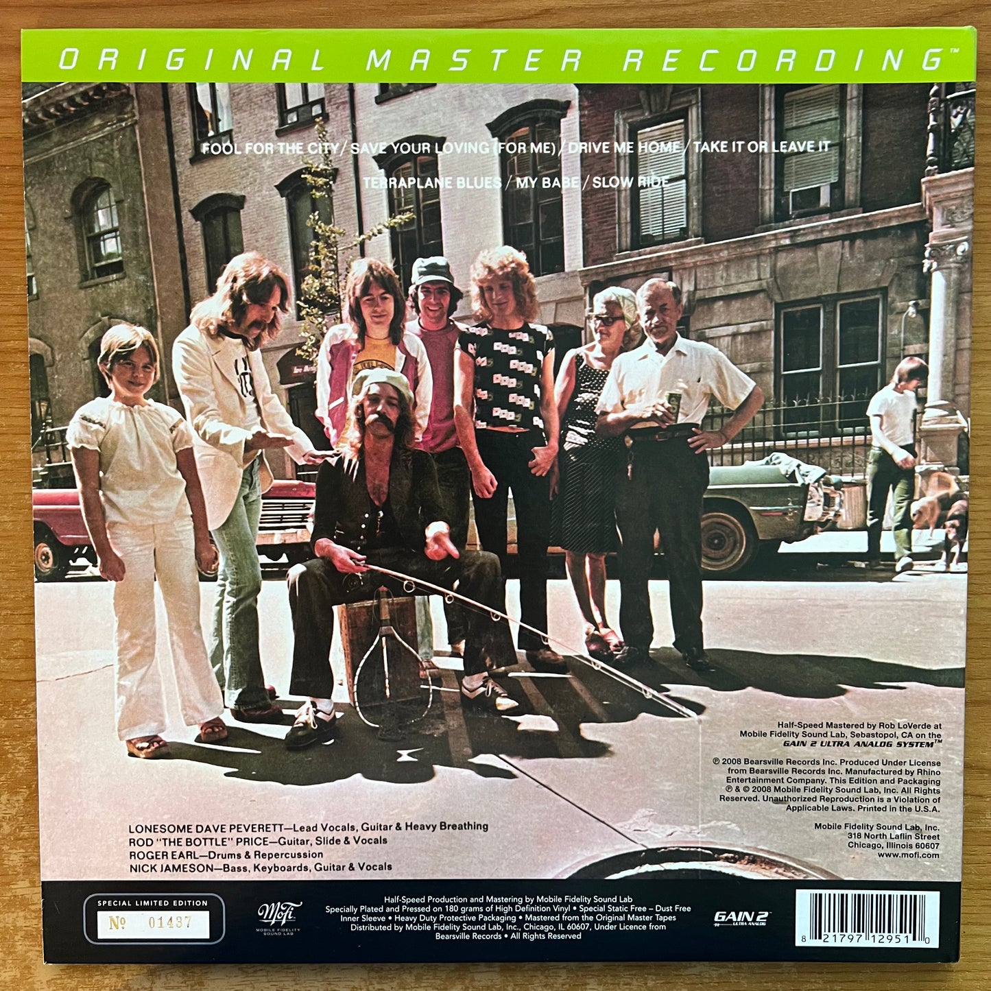 Foghat - Fool For The City / Audiophile MFSL 2008 - (M-/Mint)