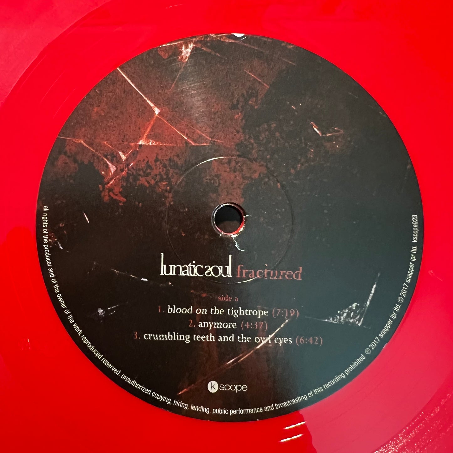 Lunatic Soul - Fractured / 2 LP - 1. German-Press. 1017 - (Mint)