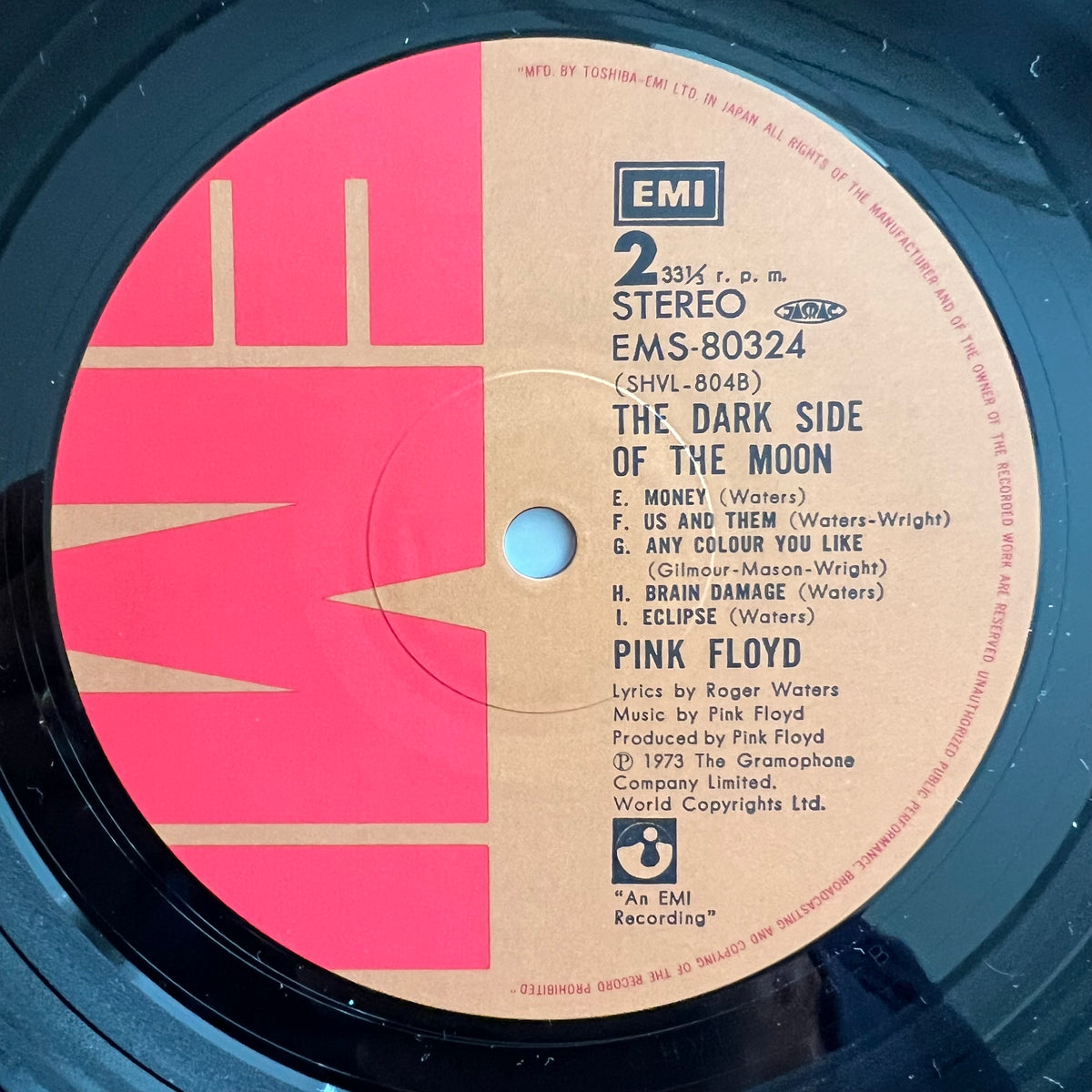 Pink Floyd - The Dark Side Of The Moon / Japan-Press. 1974 - (M-/VG+)