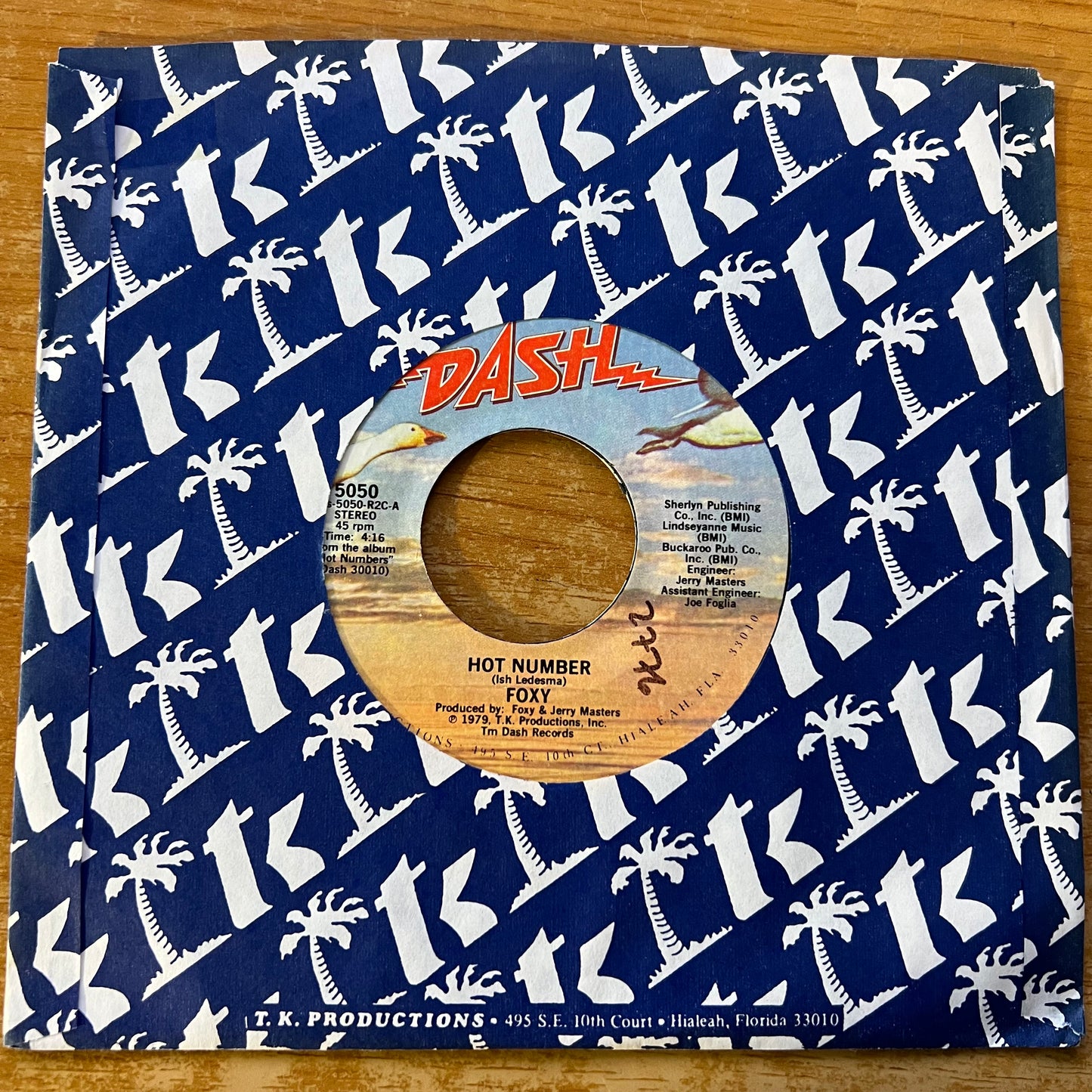 Foxy - Hot Number / 1. US-Press. 1979 - (M-M-)