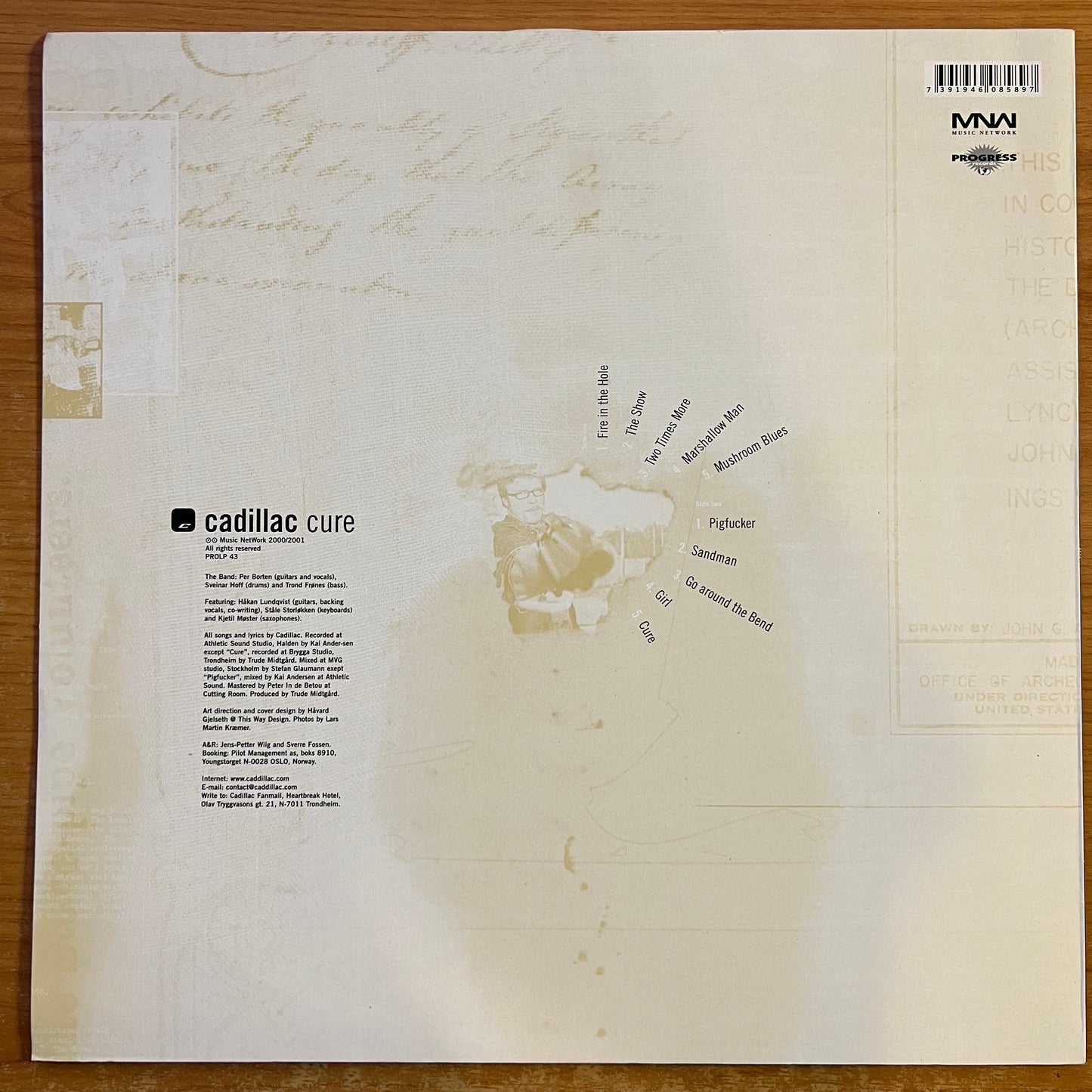 Cadillac - Cure / 1. Presses norvégiennes. 2001 - (M-/M-)