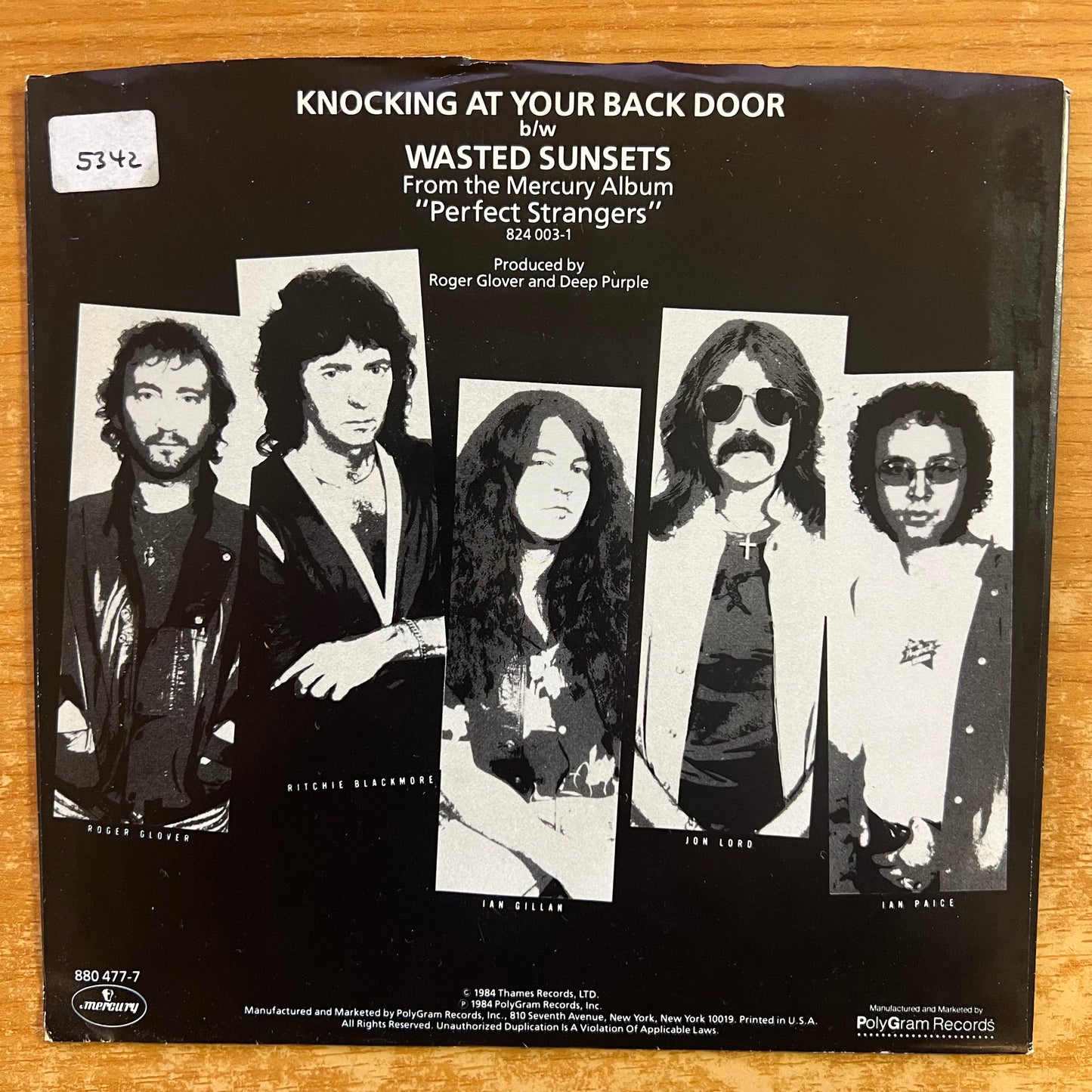 Deep Purple - Knocking At Your Back Door / 1. US-Press. 1984 - (M-/M-)