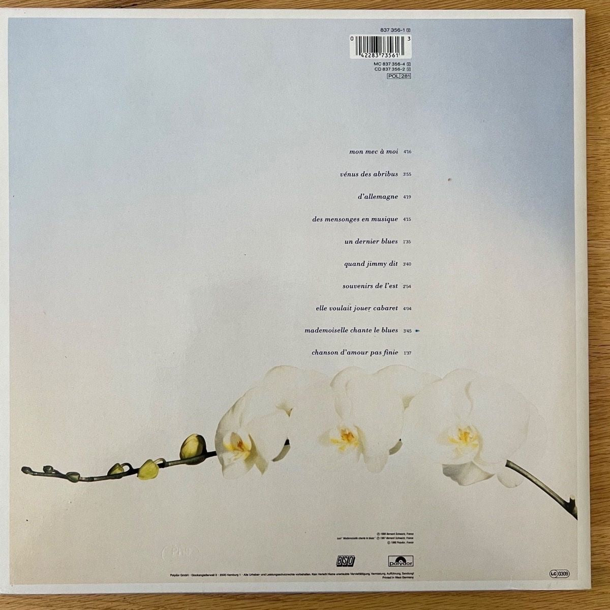 Patricia Kaas - Mademoiselle Chante.. / 1. D-Press. 1988