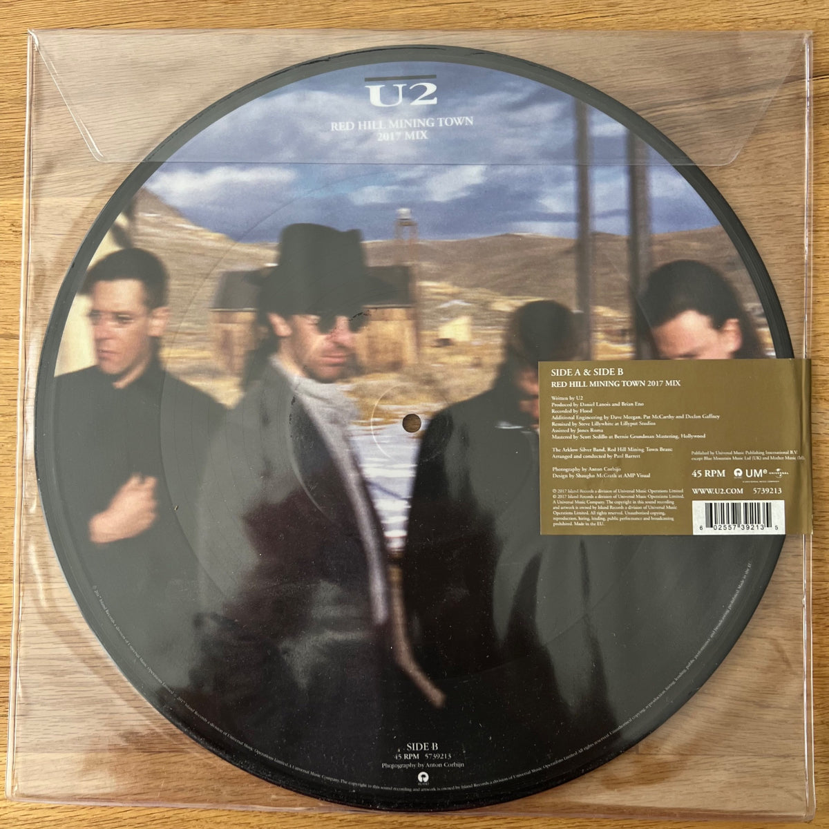 U2 - Red Hill Mining Town / 12" Maxi-Picture Disc - UK-Press. 2017 - (Mint & Sealed)