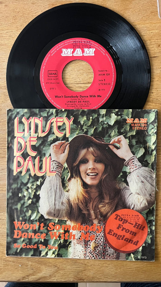Linsey De Paul - Won't Somebody Dance With Me / 1. D-Press. 1974 - (VG++/M-)