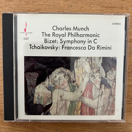 Charles Munch & Royal Philharmonic Orch. - Bizet, Tchaikovsky / CD - 1. US-Press. 1987 - (M-/M-)