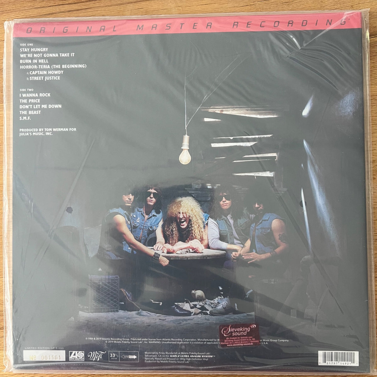 Twisted Sister - Stay Hungry / Audiophile MFSL 2020 - (Mint & Sealed)