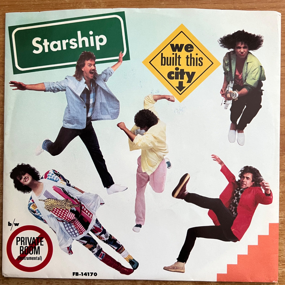 Starship - We Built This City / 1. US-Press. 1985 - (M-/M-)