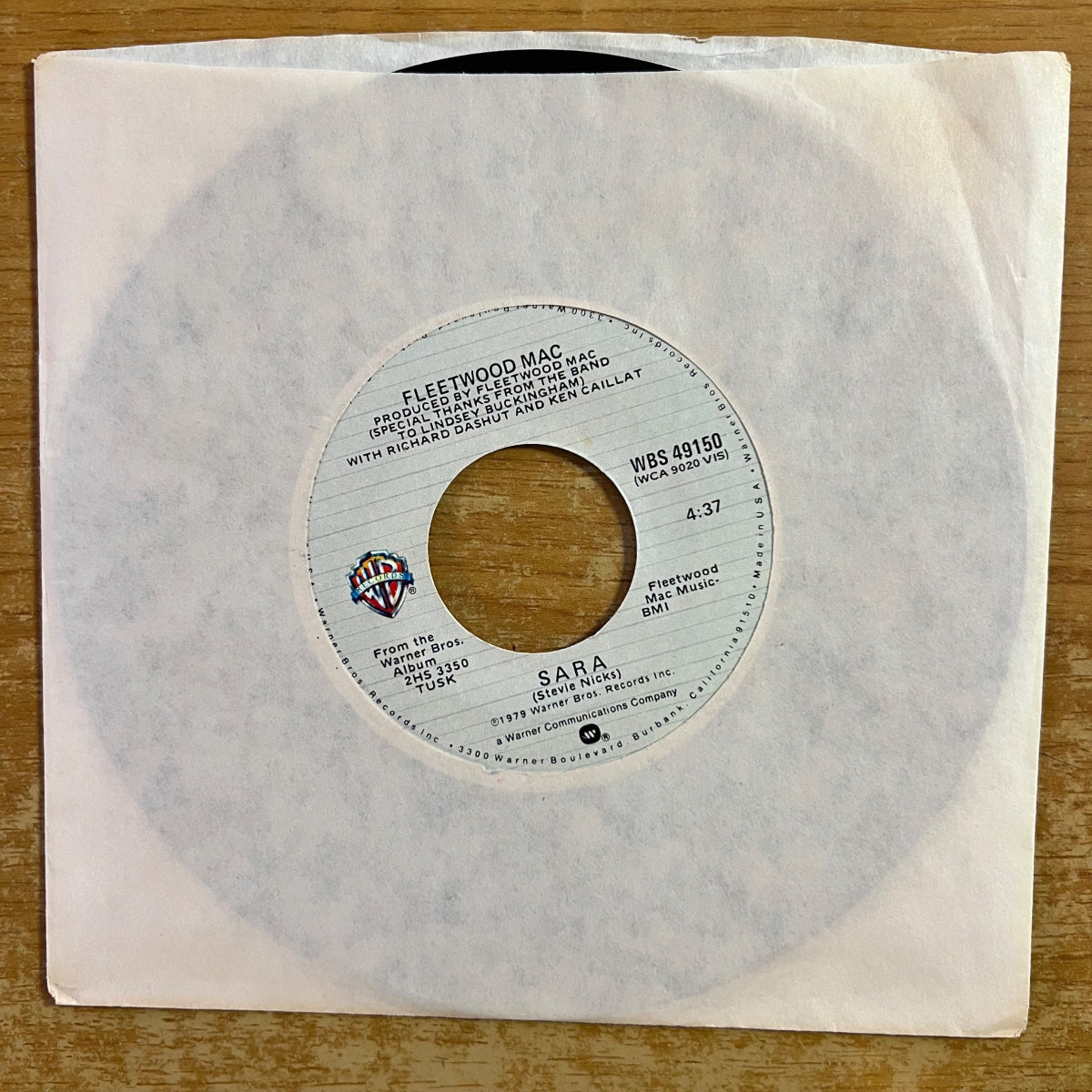 Fleetwood Mac - Sara / 1st US Press. 1979 - (M-/VG++)