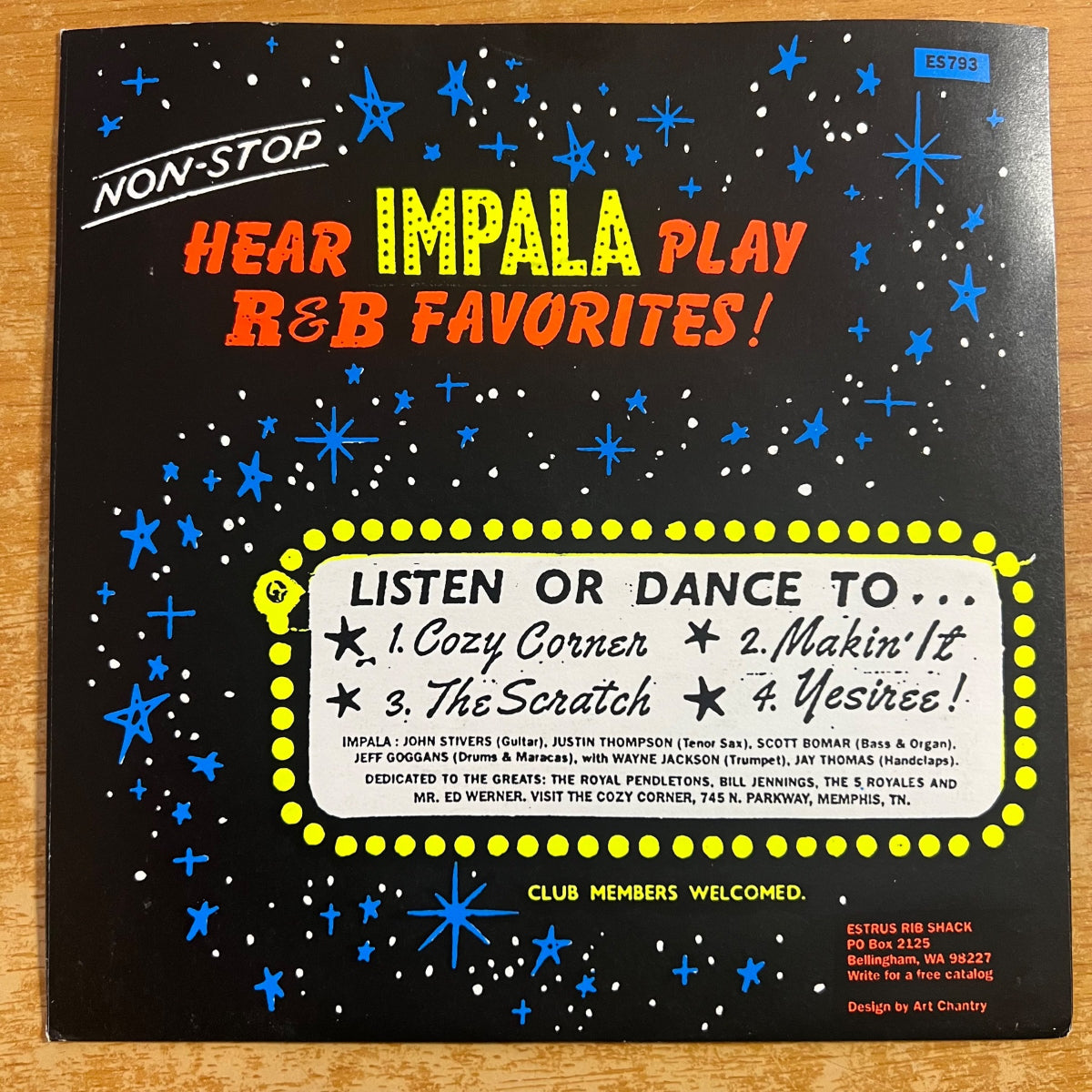 Impala - Cozy Corner / 7" EP - 1st US Pressing. 1996 - (M-/M-)