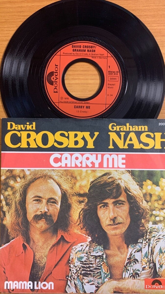 David Crosby / Graham Nash - Carry Me / 1. D-Press. 1975 - (M-/M-)