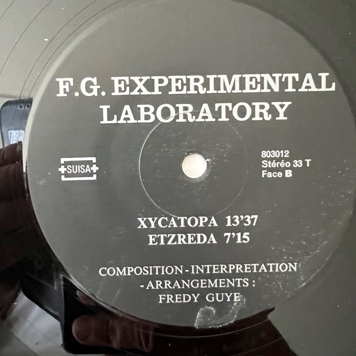 F.G. Experimental Laboratory - Hope / 1. Swiss-Press. 1980 - (M-/M-)