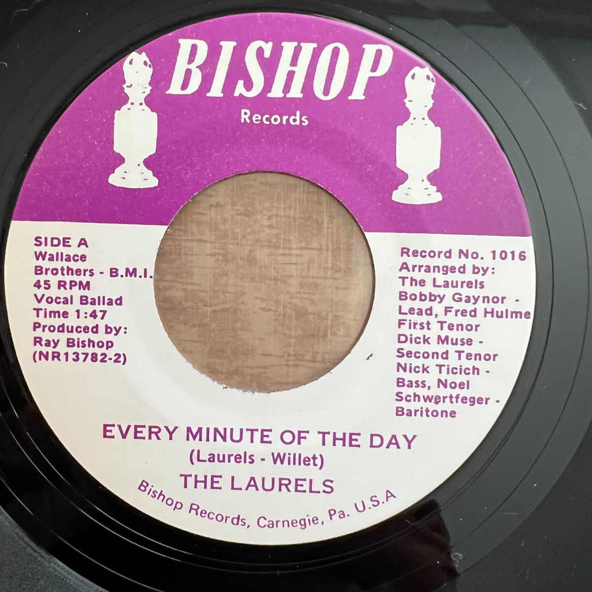 Laurels - Every Minute Of The Day / US-Press. 1982 - Doo Wop - (M-/Neutral)