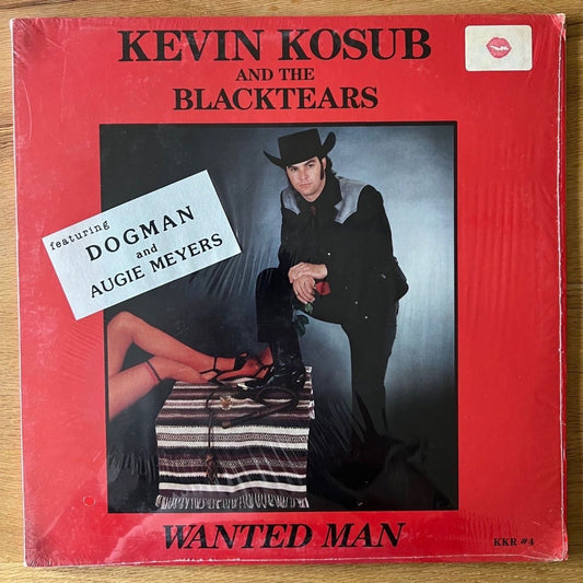 Kevin Kosub & The Blacktears - Wanted Man / 1. US-Press. 1987 - (VG++/VG++)