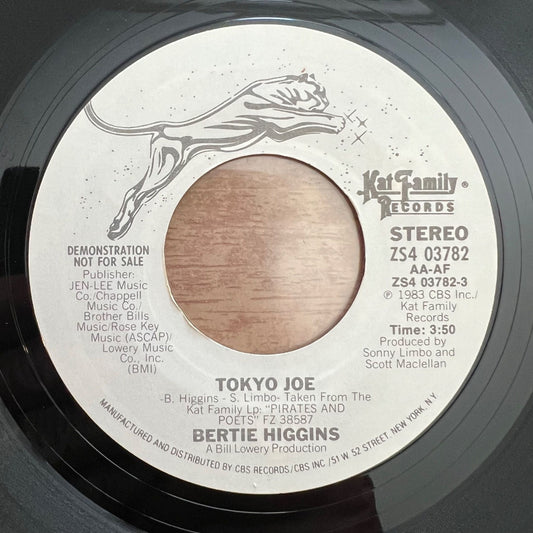 Bertie Higgins - Tokyo Joe / US-Promo1983 - (M-/Neutre)