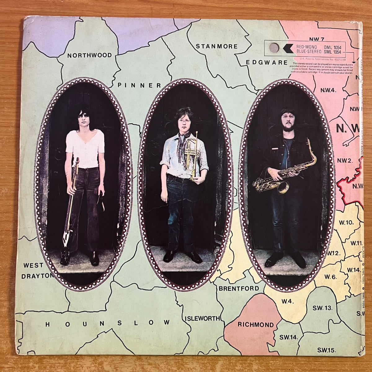 Keef Hartley Band - The Battle Of North West Six / 1. UK-Press. 1969 - (VG+/VG+)