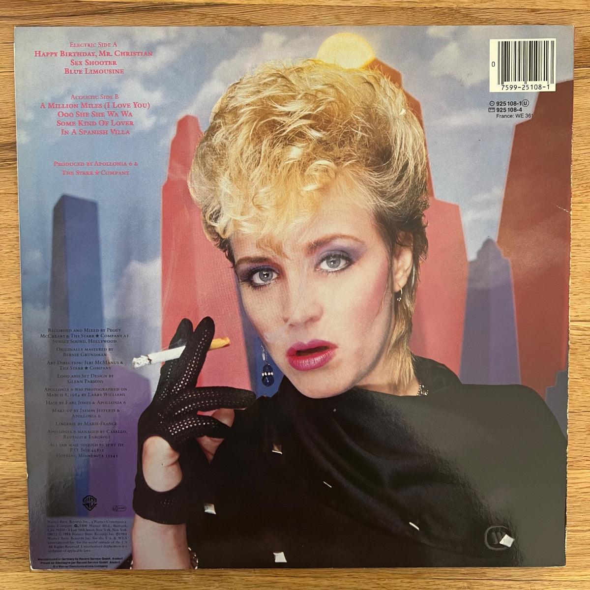 Apollonia 6 - Same / 1. D-Press. 1984 - (M-/VG++)