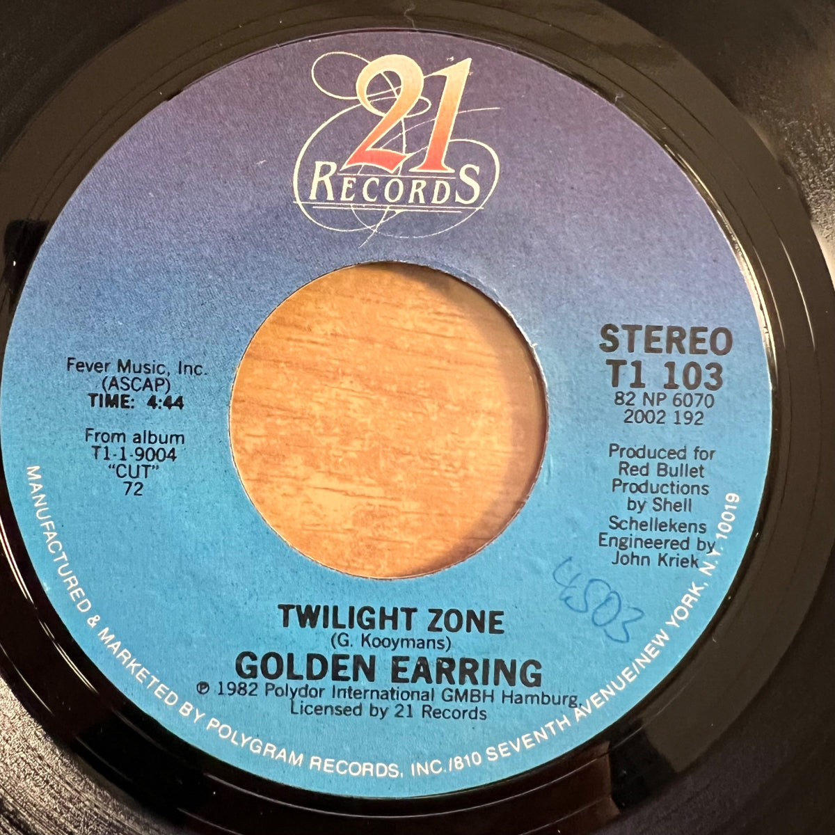 Golden Earring - Twilight Zone / 1. US-Press. 1982 - (VG++/Neutral)