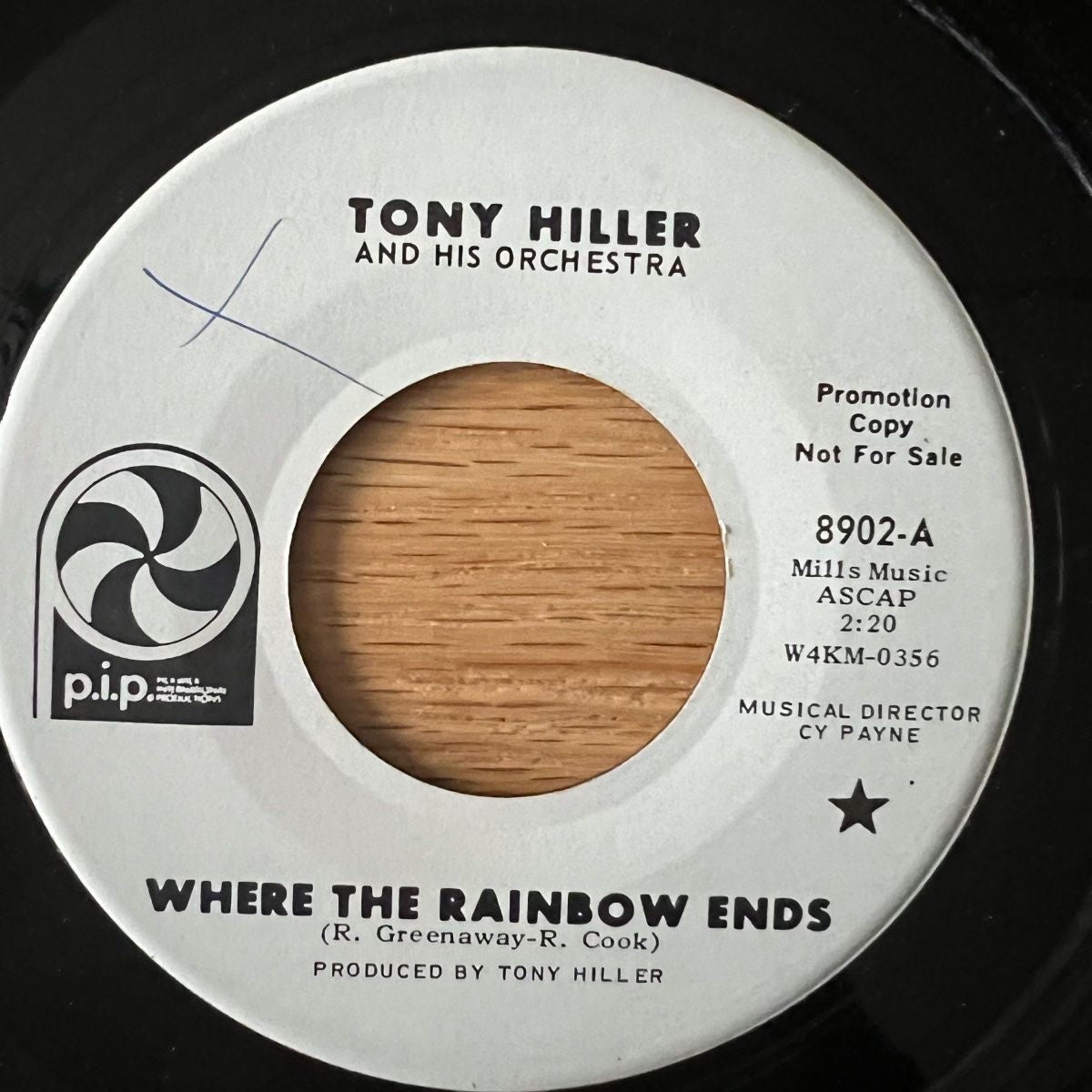 Tony Hiller - Where The Rainbow Ends / US-Promo 1968 - (VG++/Neutral)