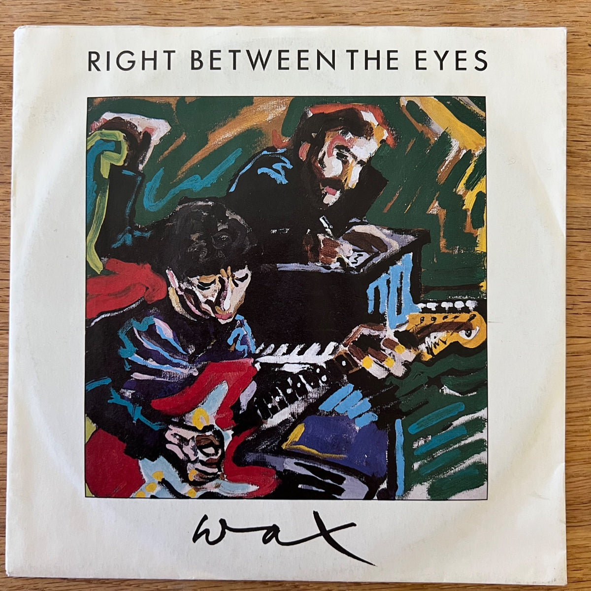 Wax - Right Between The Eyes / 1. EU-Press. 1986 - (M-/VG++)