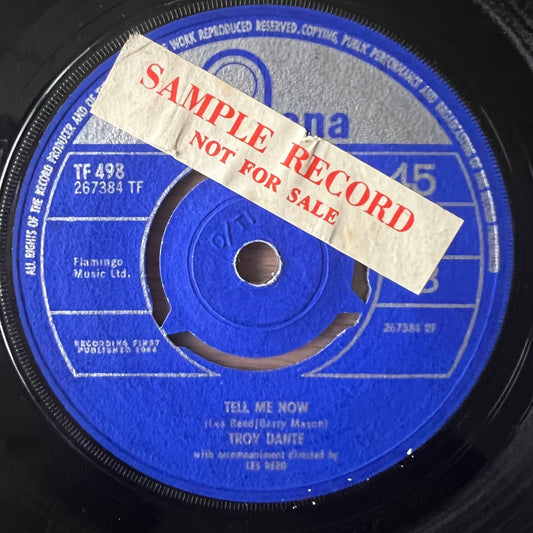 Troy Dante - Baby / 1. UK-Press. 1964 - (VG+/Neutral)